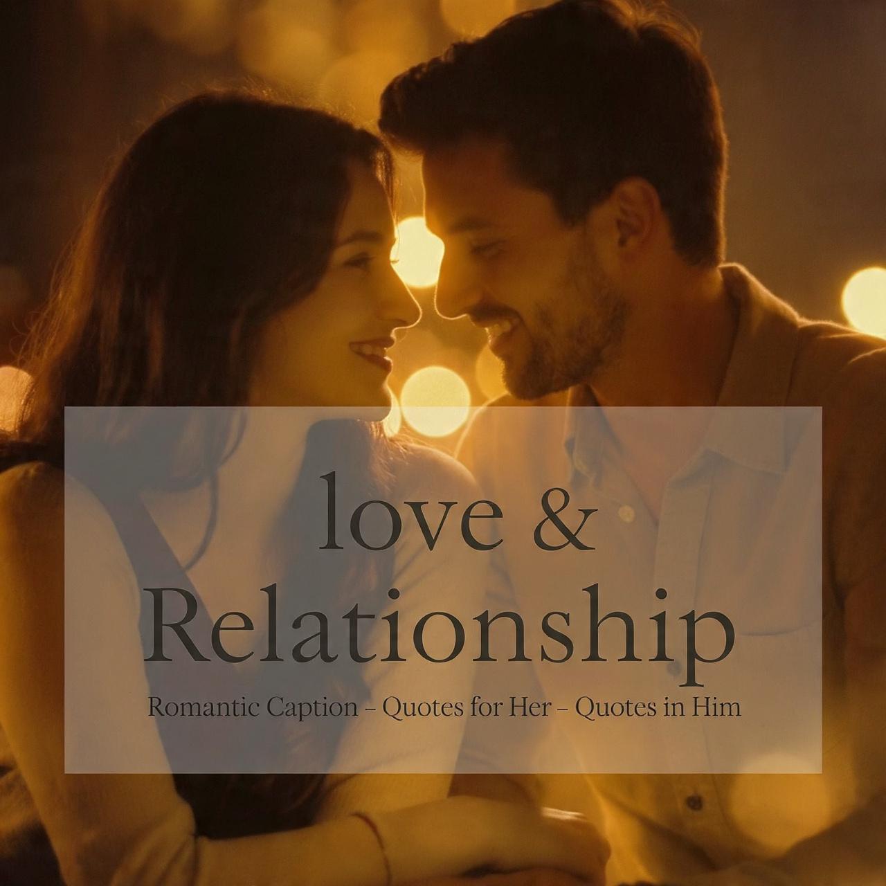 Love & Relationships